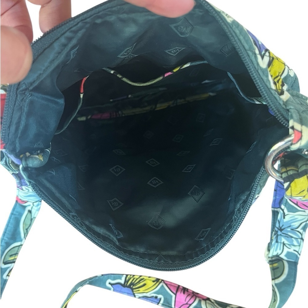 Vera Bradley Hipster Falling Flowers Quilted Crossbody Bag - Picture 6 of 6